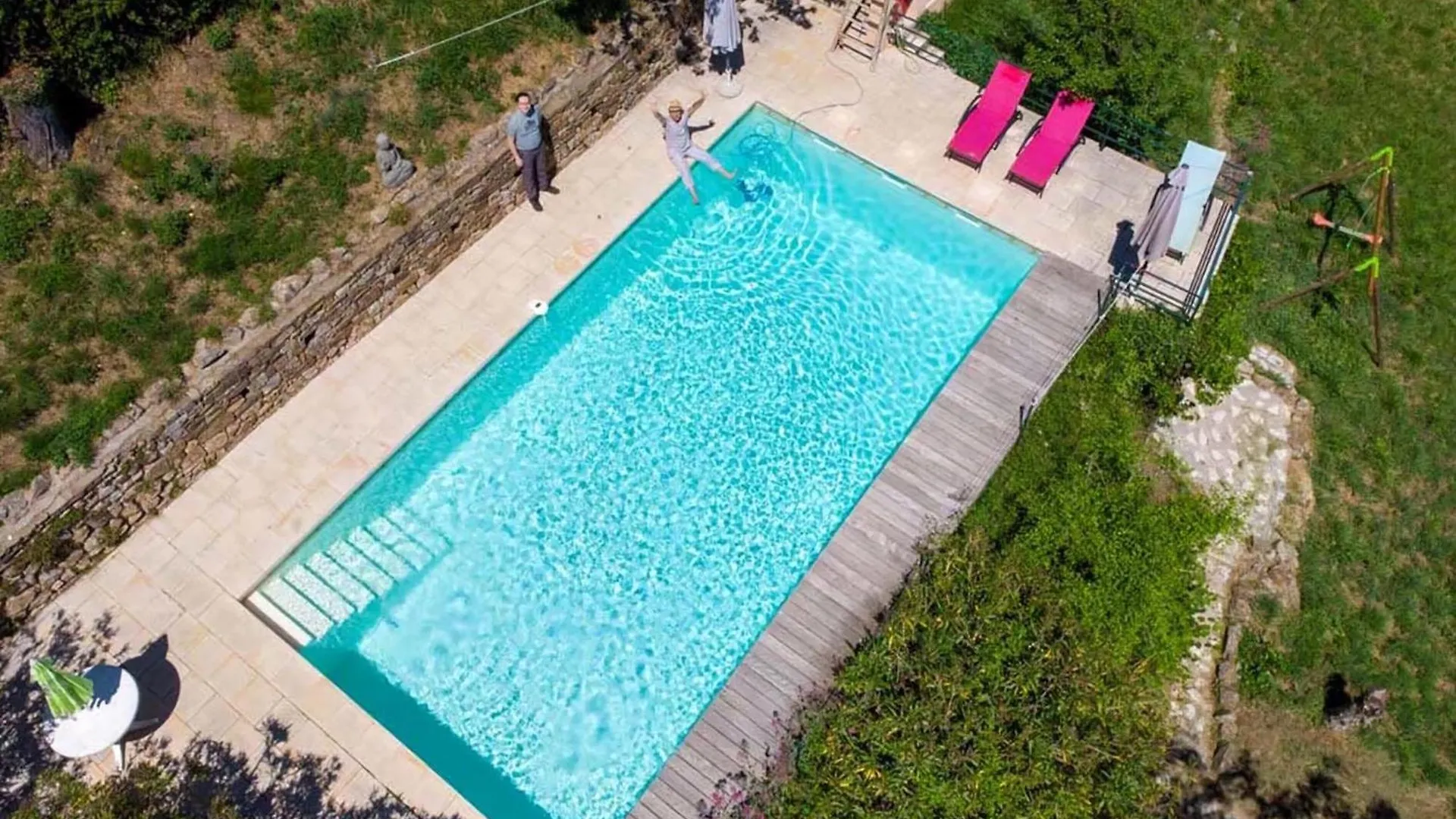 Klimatisiertes Ferienhaus Mit Pool Chassiers Holiday home